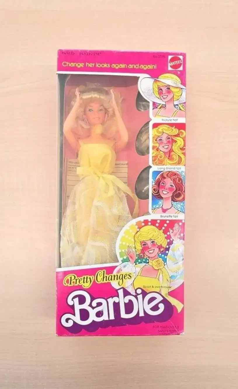 Mattel Vintage 1978 Pretty Changes Barbie Doll #2598 Super Rare!